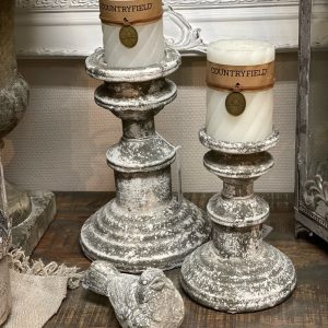 Duo de Bougeoir Gris clair